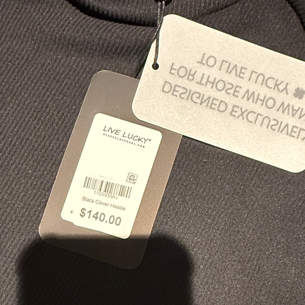 Men's Black Clover Peyton Hoodie medium - Picture 5 of 11